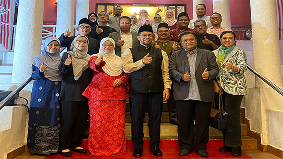 MAJLIS MAKAN MALAM DAN AMANAT KHAS NAIB CANSELOR UITM BERSAMA PENGURUSAN INSTITUT SENI KREATIF NUSANTARA (INSAN)