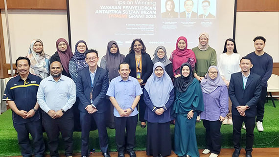 RESEARCH WORKSHOP : TIPS ON WINNING YAYASAN PENYELIDIKAN ANTARTIKA SULTAN MIZAN (YPASM) GRANT 2025